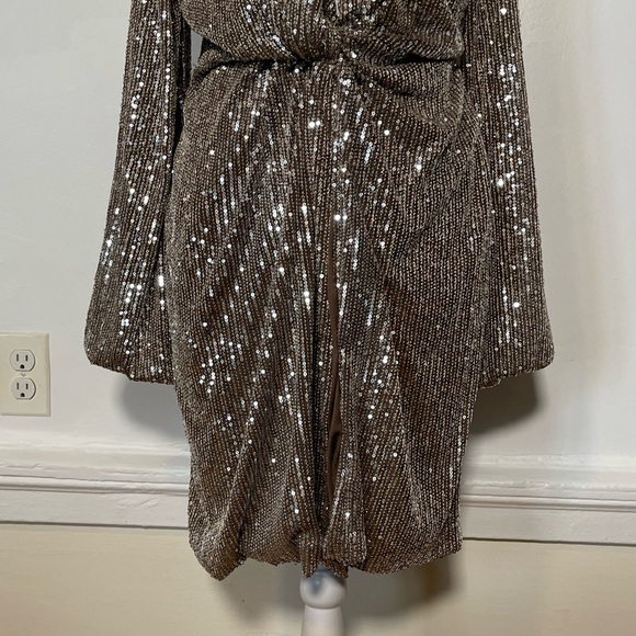 FASHION NOVA Sugar Free Sequin Dress BNWT - Picture 6 of 10
